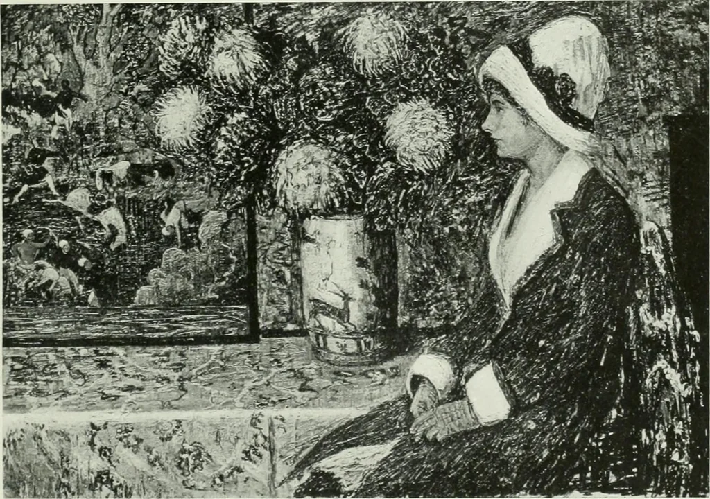 An illustration from International studio, 1897, leaf 50