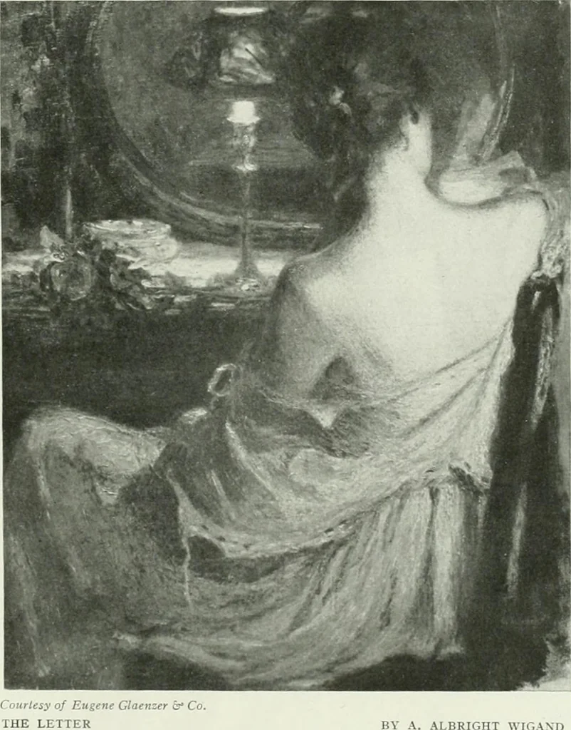 An illustration from International studio, 1897, leaf 62