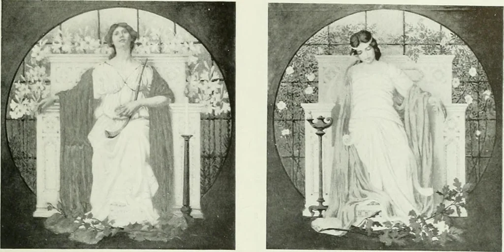 An illustration from International studio, 1897, leaf 86