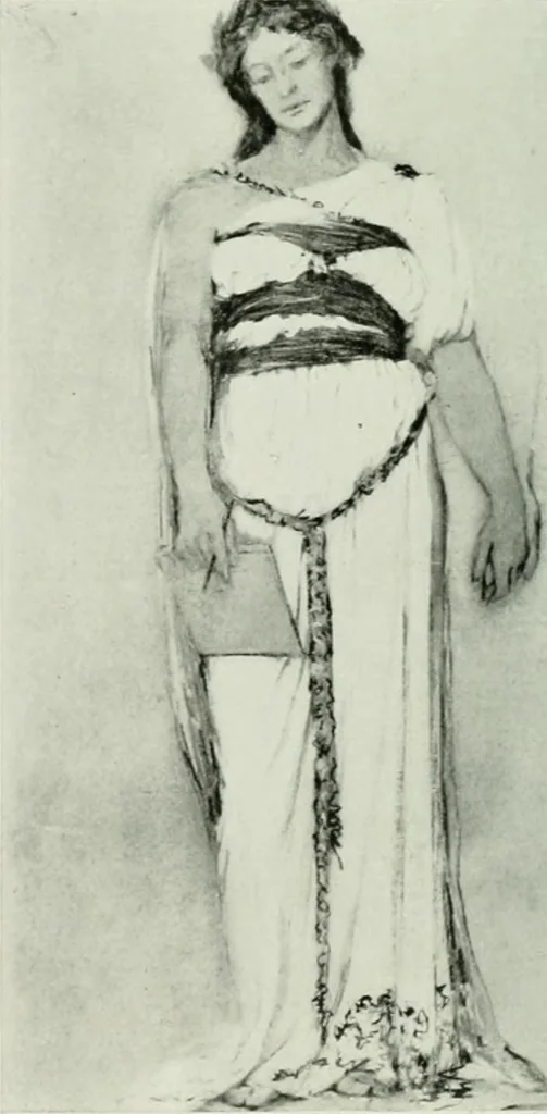 An illustration from International studio, 1897, leaf 87