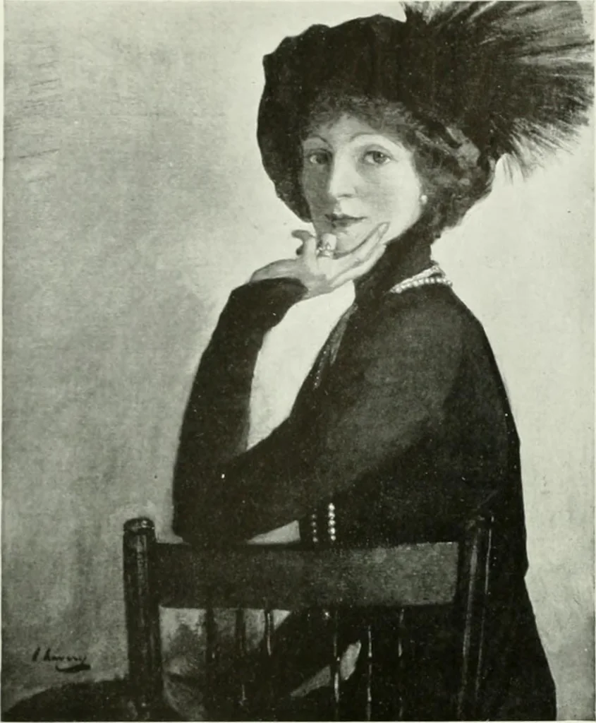 An illustration from International studio, 1897, leaf 97