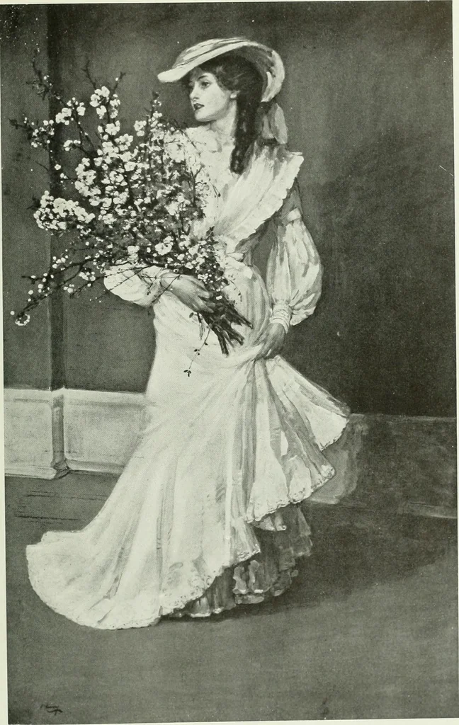 An illustration from International studio, 1897, leaf 98