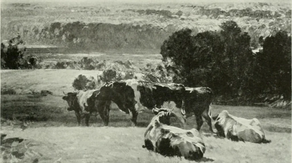 An illustration from International studio, 1897, leaf 104