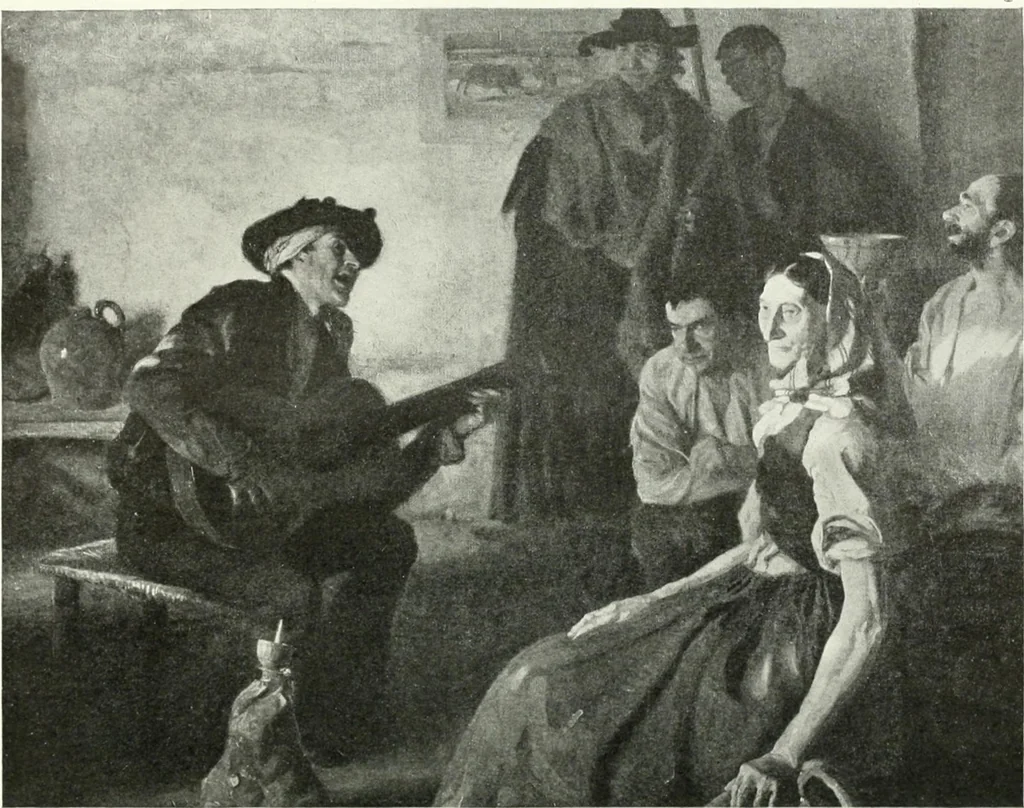 An illustration from International studio, 1897, leaf 105