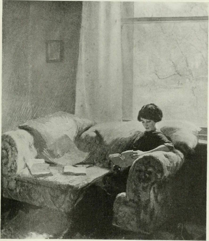 An illustration from International studio, 1897, leaf 106