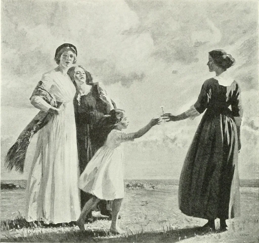 An illustration from International studio, 1897, leaf 107
