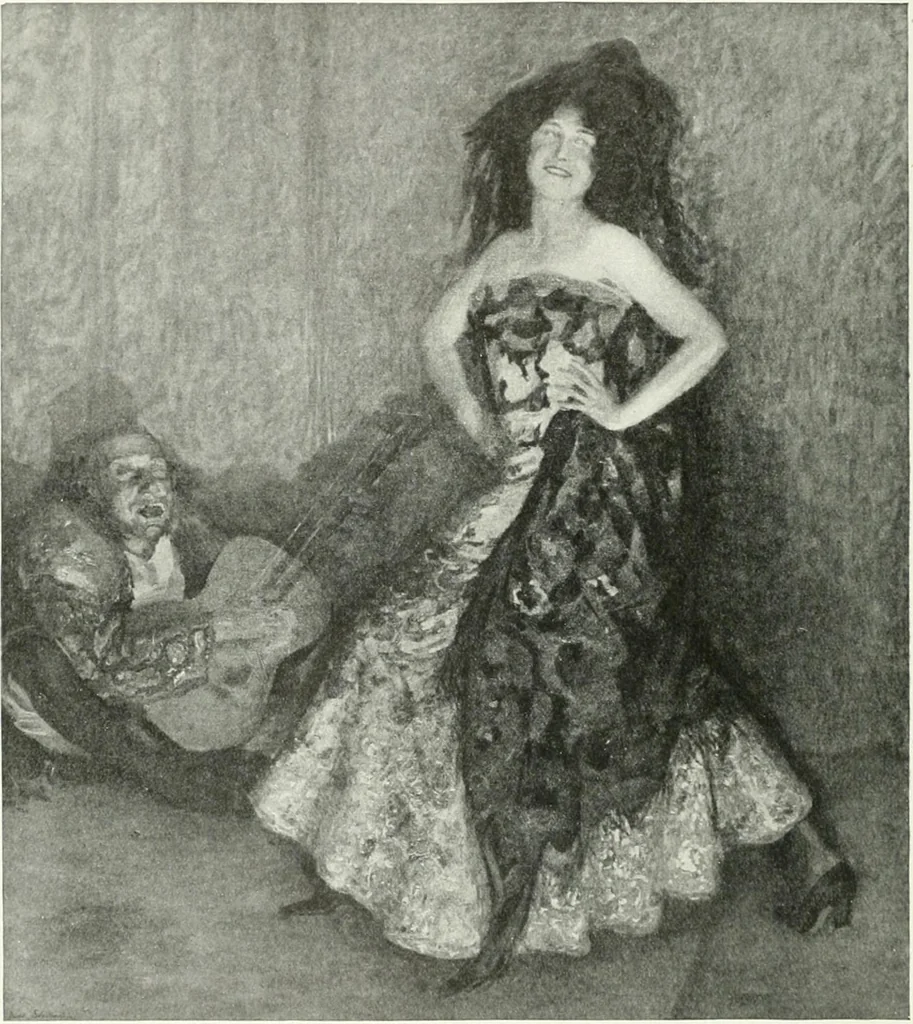 An illustration from International studio, 1897, leaf 111