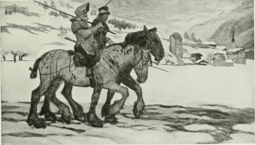 An illustration from International studio, 1897, leaf 116