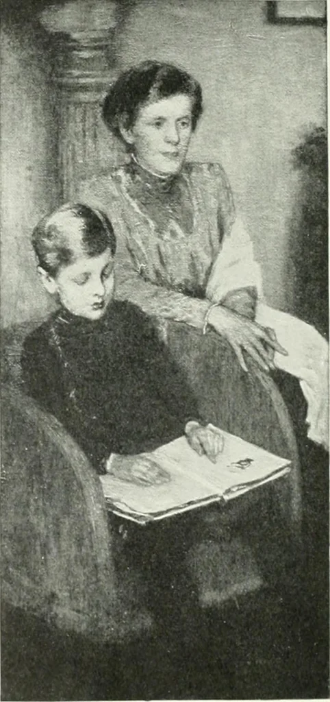 An illustration from International studio, 1897, leaf 121