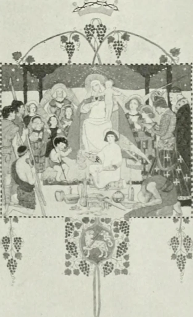 An illustration from International studio, 1897, leaf 124