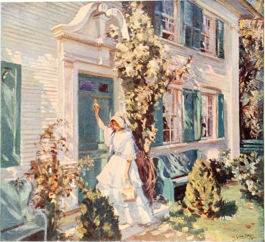 An illustration from International studio, 1897, leaf 13
