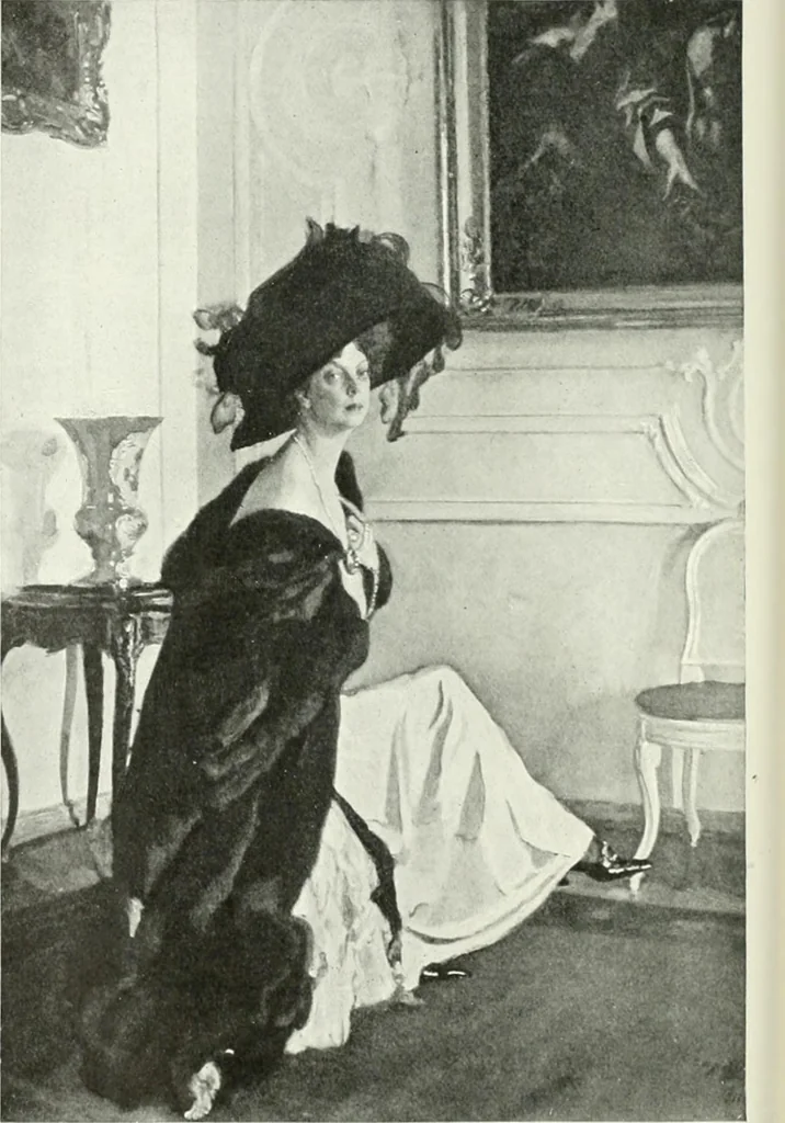 An illustration from International studio, 1897, leaf 151