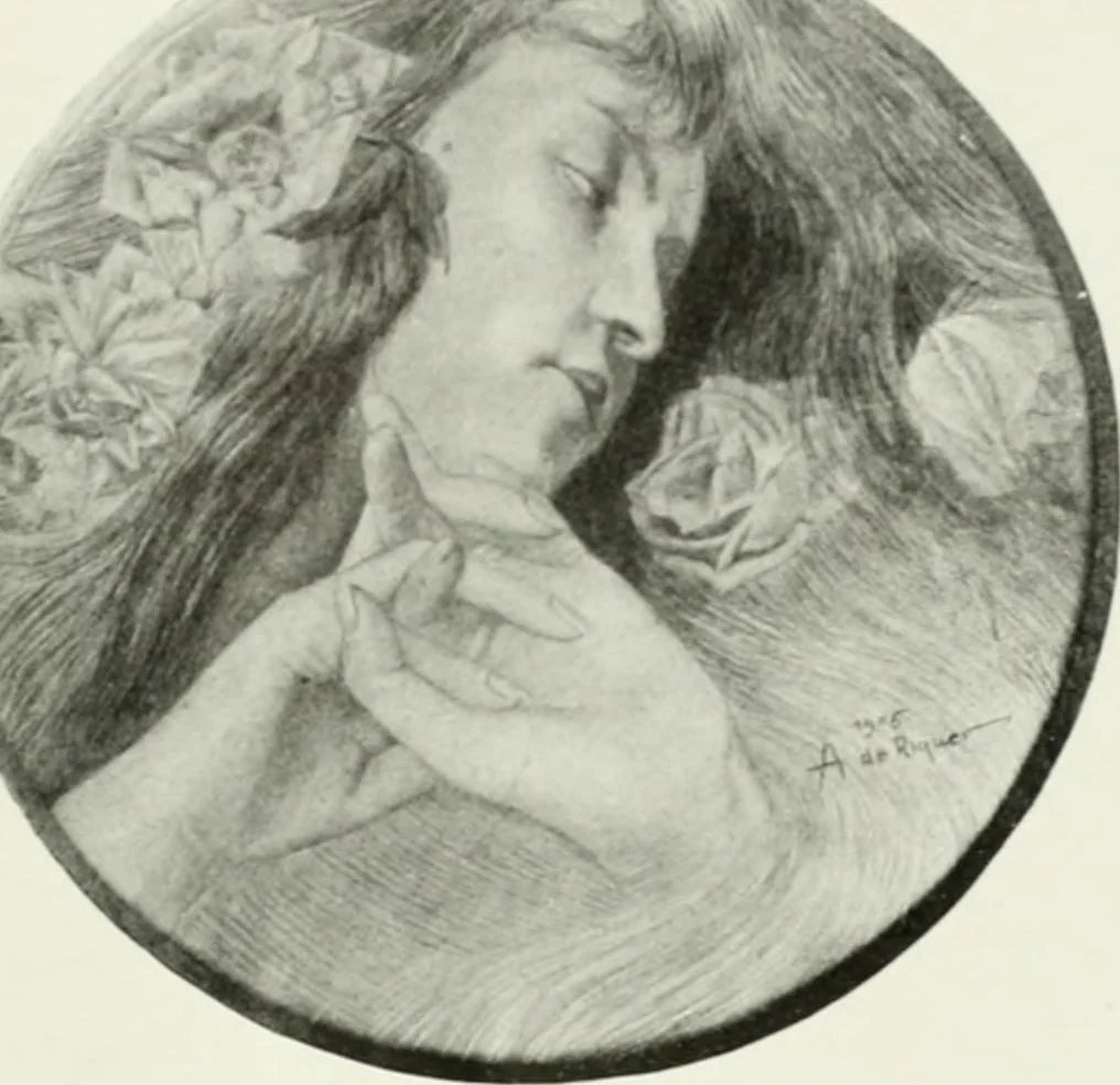 An illustration from International studio, 1897, leaf 158