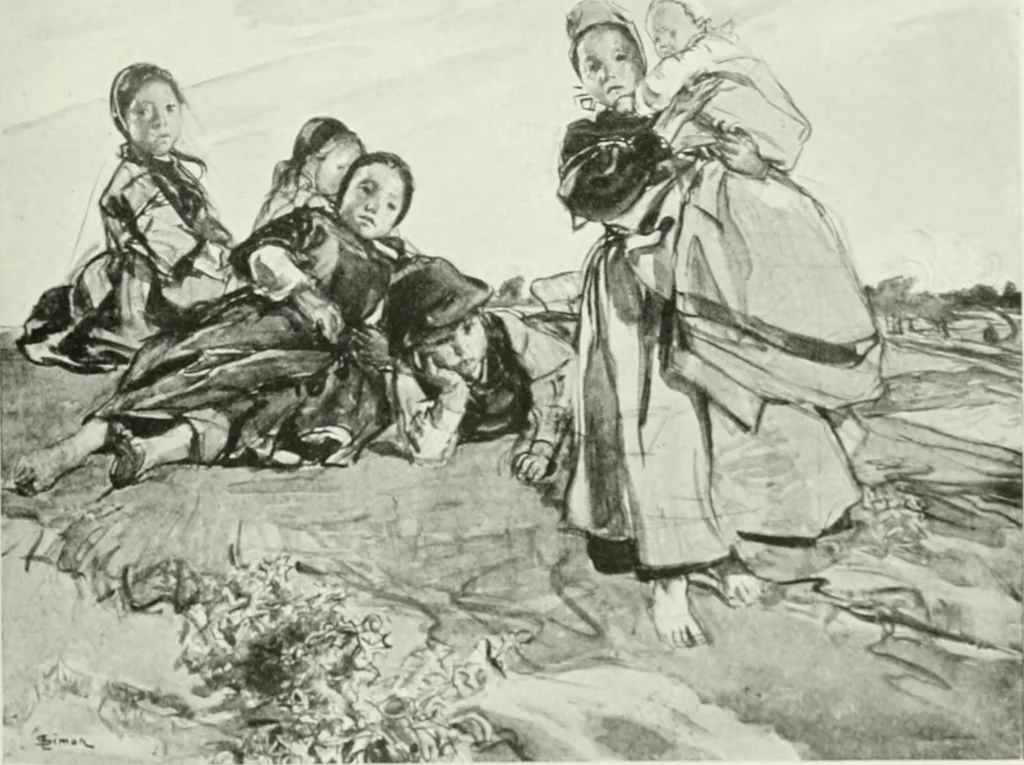 An illustration from International studio, 1897, leaf 162