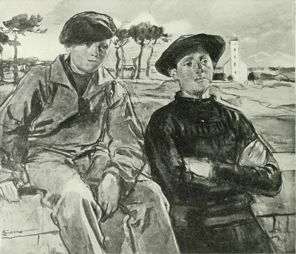 An illustration from International studio, 1897, leaf 163