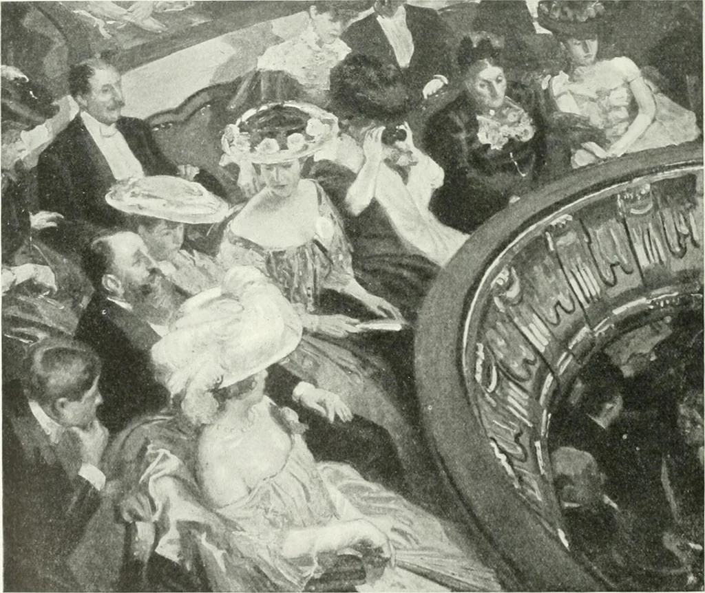 An illustration from International studio, 1897, leaf 165