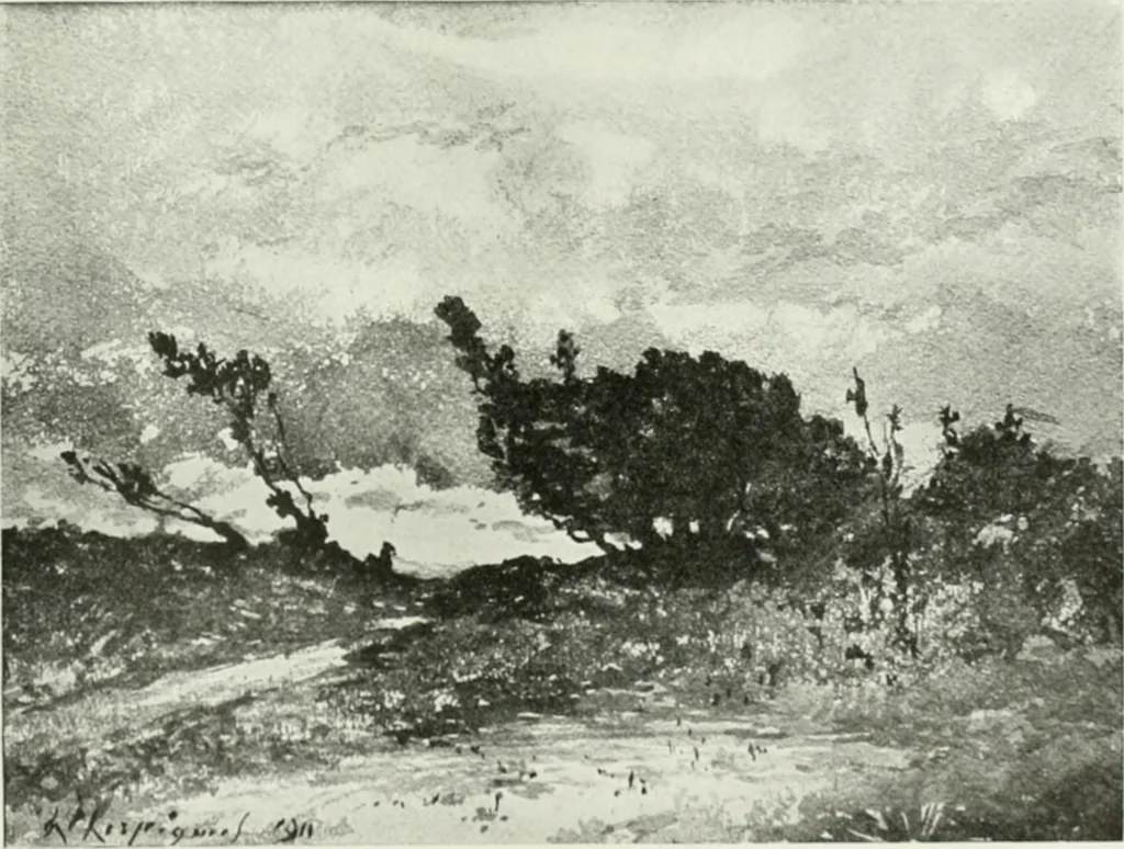 An illustration from International studio, 1897, leaf 176