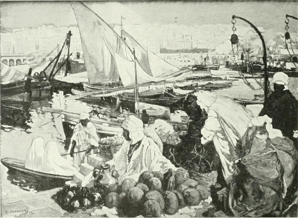 An illustration from International studio, 1897, leaf 177