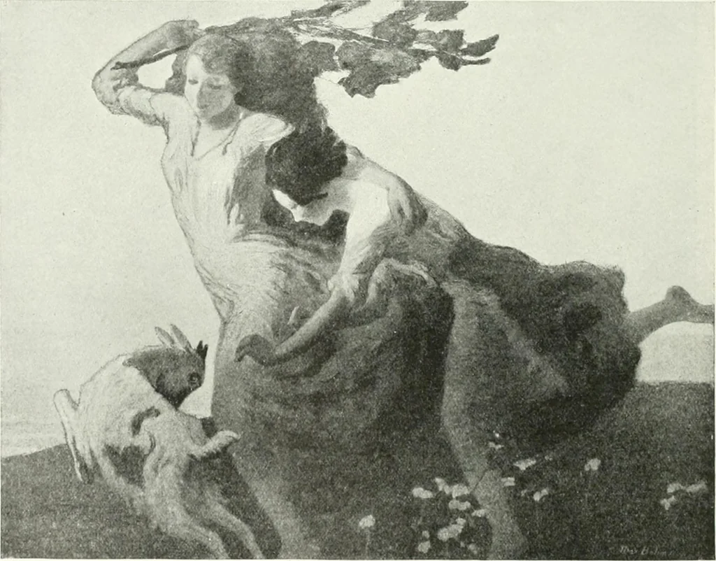 An illustration from International studio, 1897, leaf 179