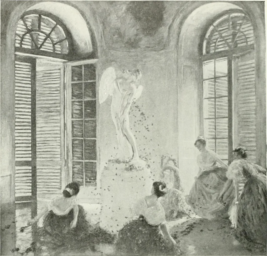 An illustration from International studio, 1897, leaf 183
