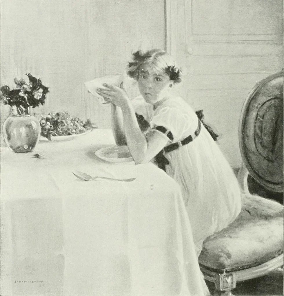 An illustration from International studio, 1897, leaf 187