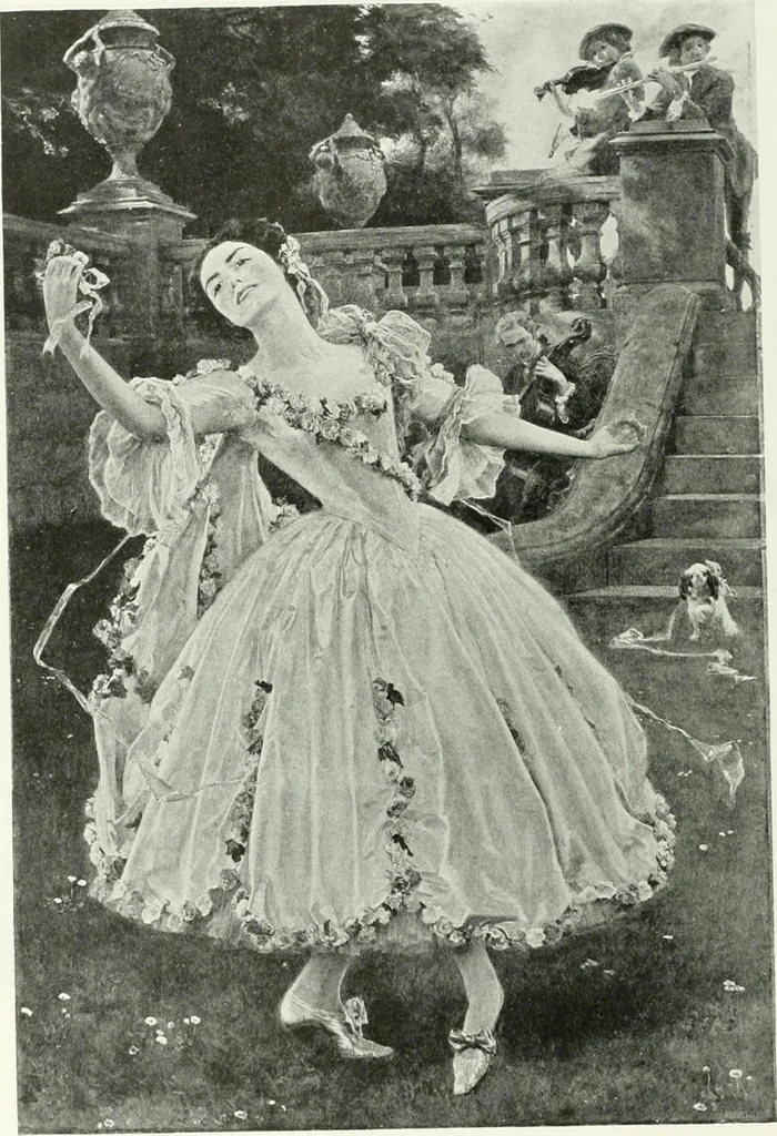 An illustration from International studio, 1897, leaf 201