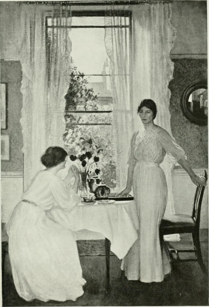 An illustration from International studio, 1897, leaf 202