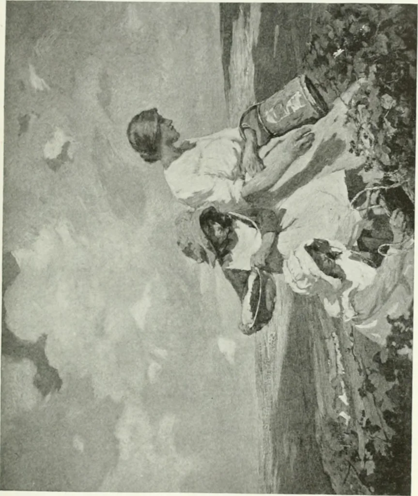 An illustration from International studio, 1897, leaf 204