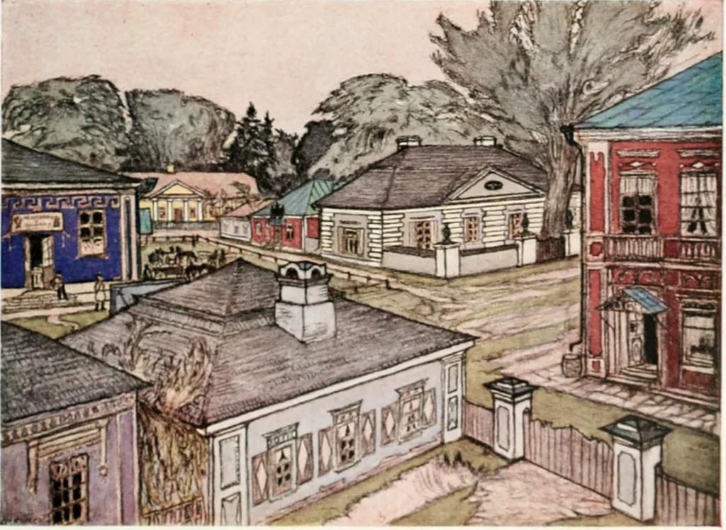An illustration from International studio, 1897, leaf 214