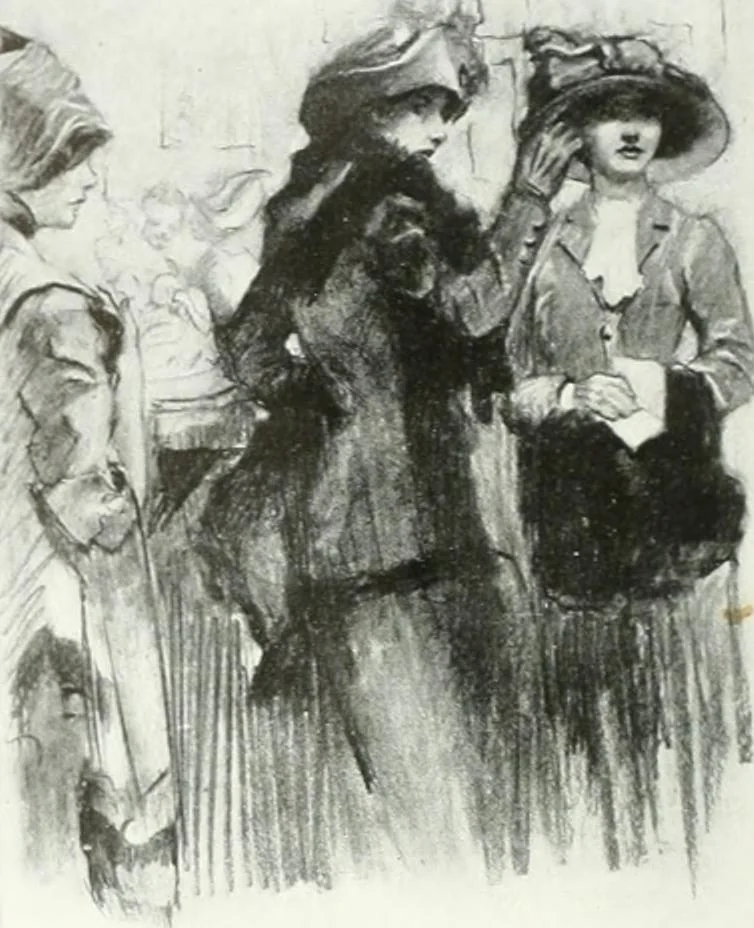 An illustration from International studio, 1897, leaf 23