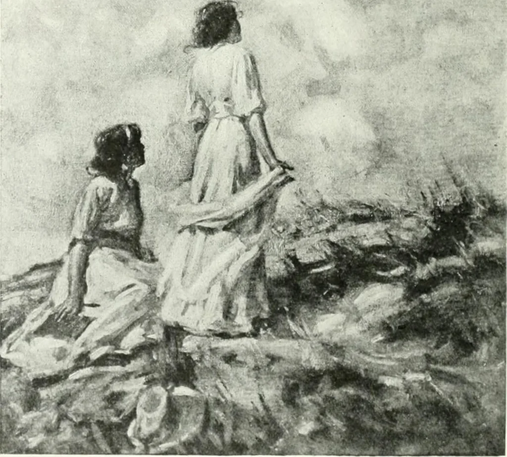 An illustration from International studio, 1897, leaf 233