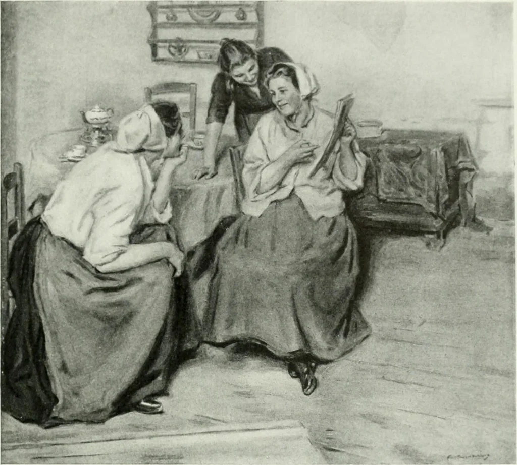 An illustration from International studio, 1897, leaf 234