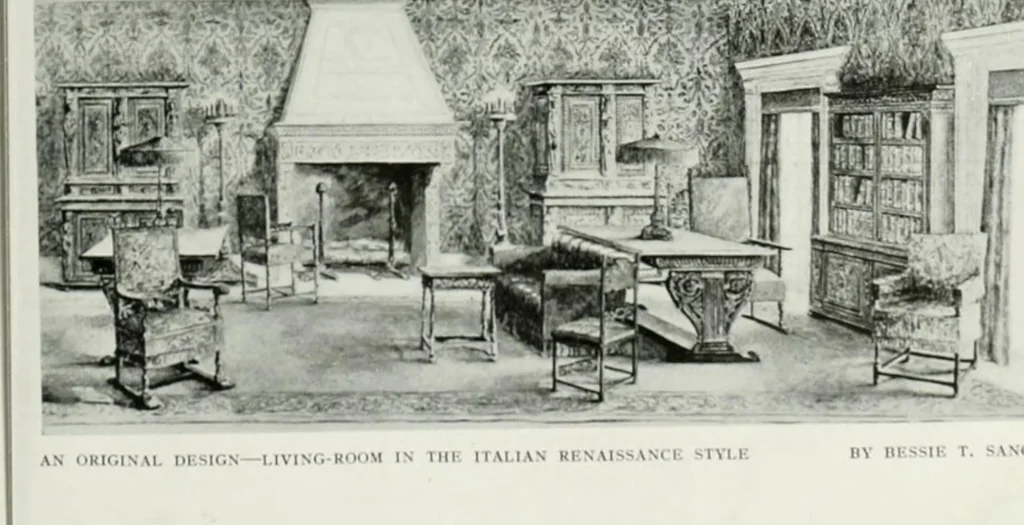An illustration from International studio, 1897, leaf 24