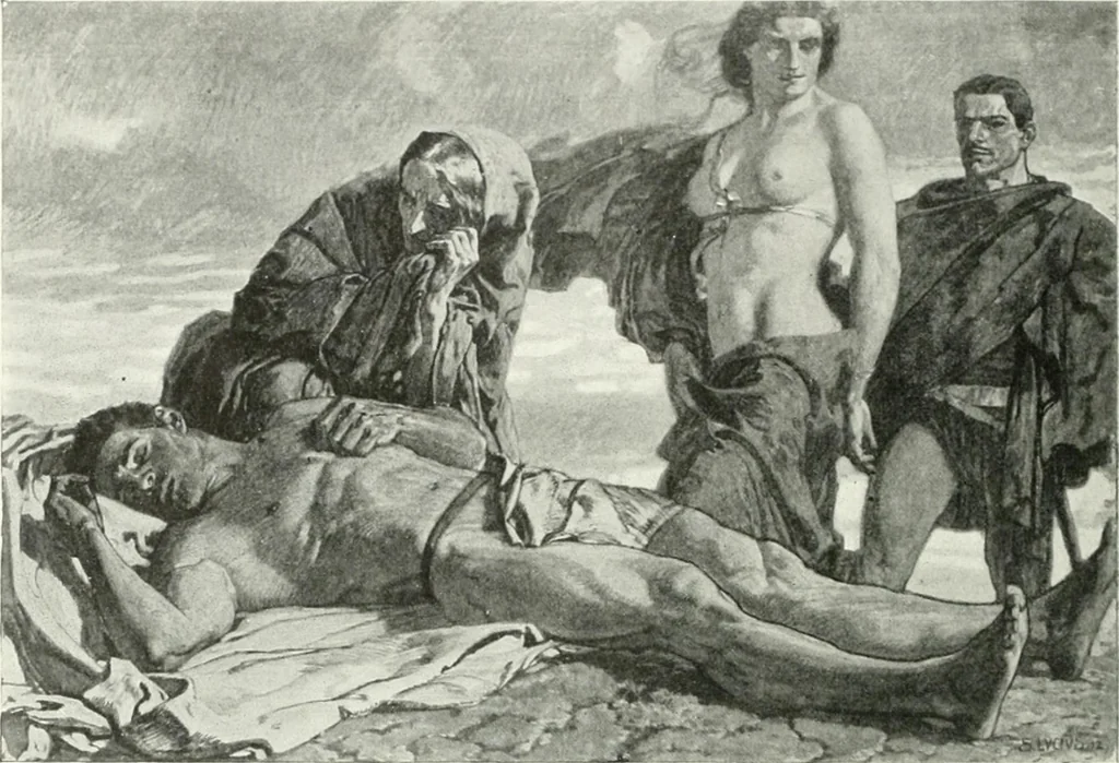 An illustration from International studio, 1897, leaf 311