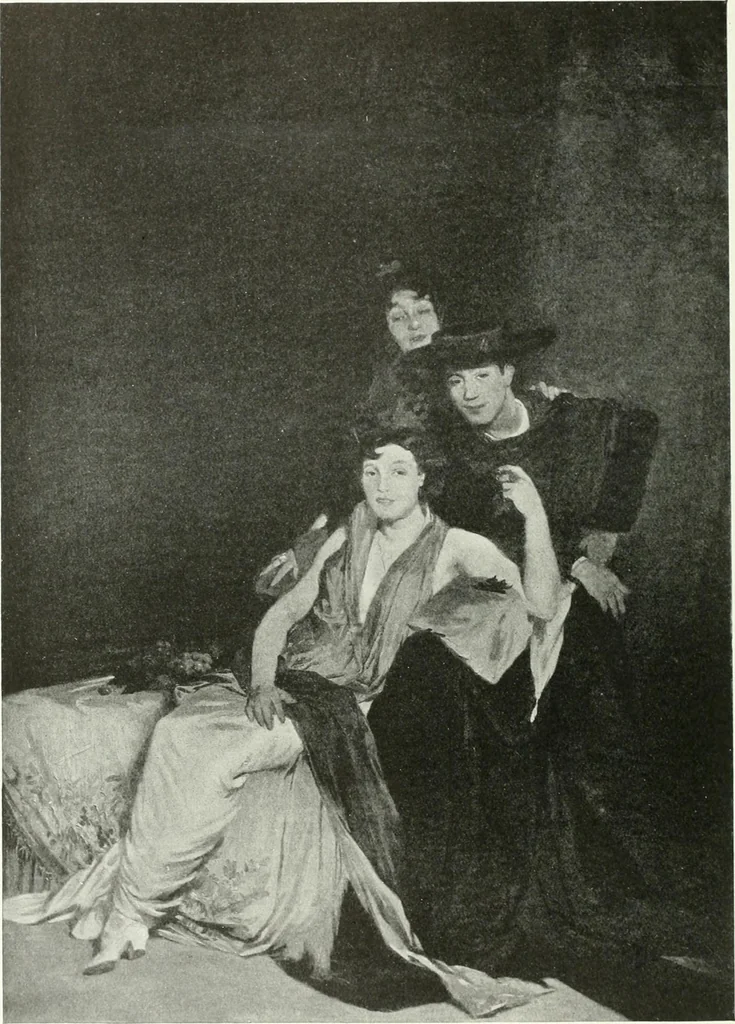 An illustration from International studio, 1897, leaf 335