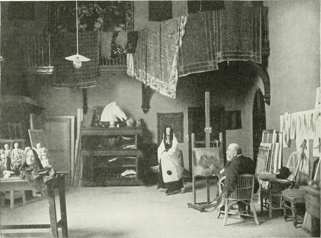 An illustration from International studio, 1897, leaf 337