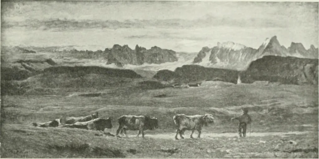 An illustration from International studio, 1897, leaf 358