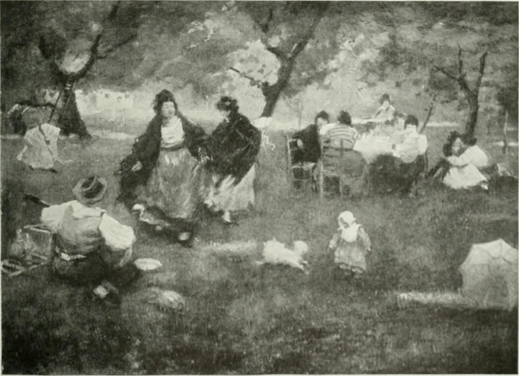 An illustration from International studio, 1897, leaf 358