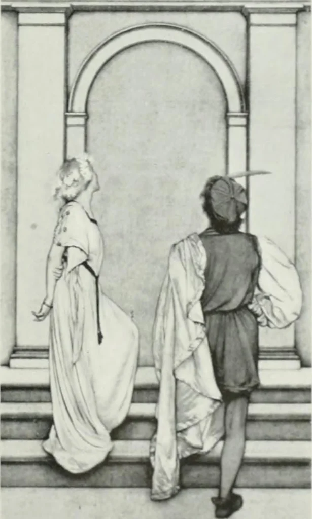 An illustration from International studio, 1897, leaf 36