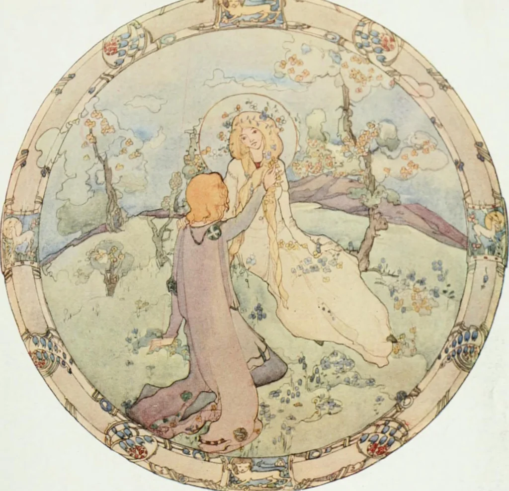 An illustration from International studio, 1897, leaf 378