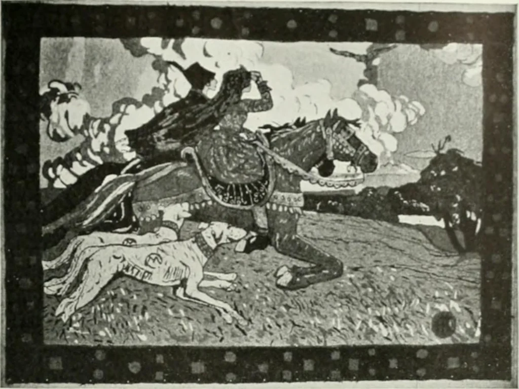 An illustration from International studio, 1897, leaf 380