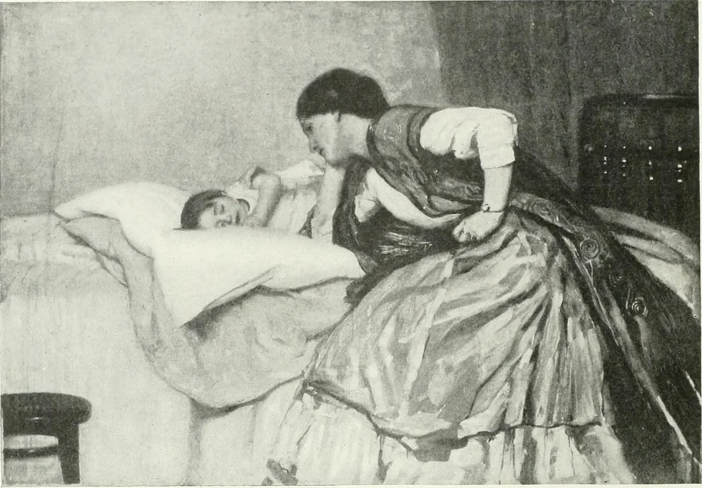 An illustration from International studio, 1897, leaf 383