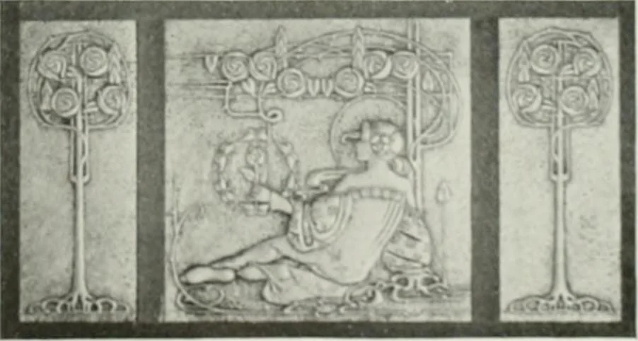 An illustration from International studio, 1897, leaf 388