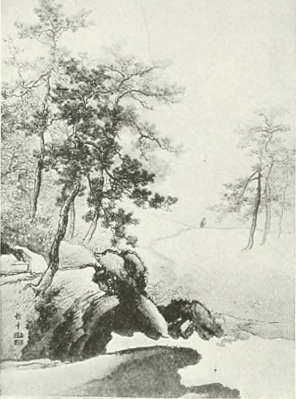 An illustration from International studio, 1897, leaf 407