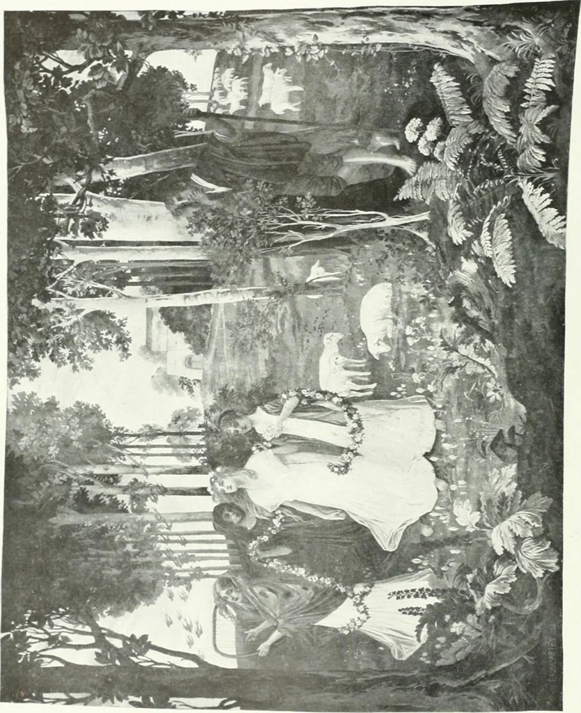 An illustration from International studio, 1897, leaf 47