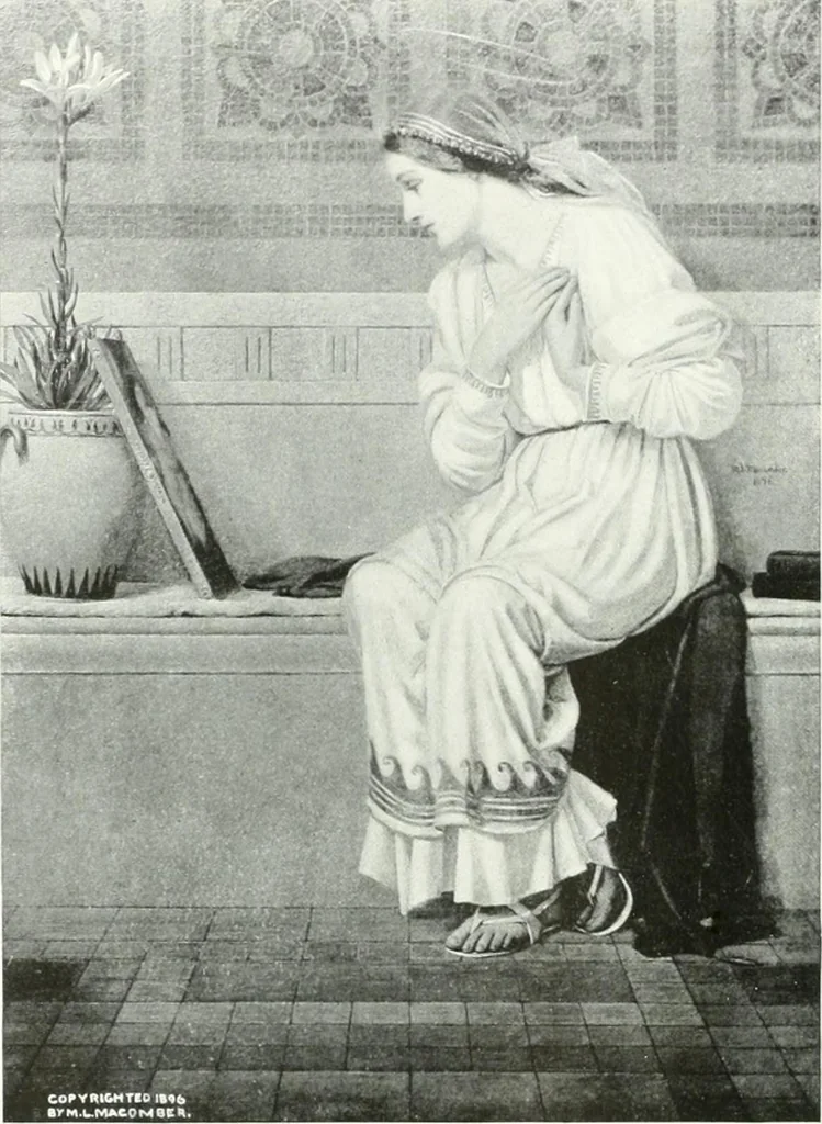 An illustration from International studio, 1897, leaf 73