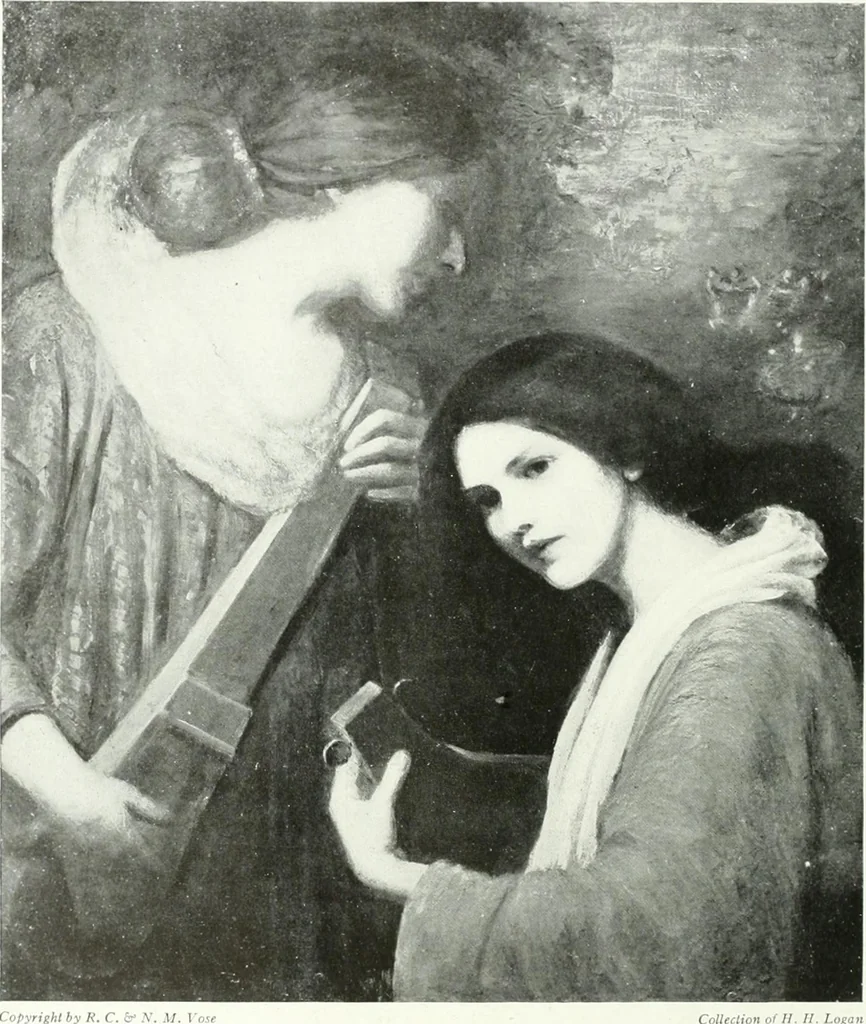 An illustration from International studio, 1897, leaf 75
