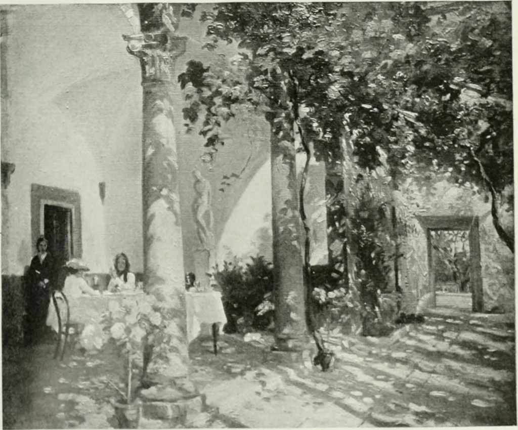 An illustration from International studio, 1897, leaf 84