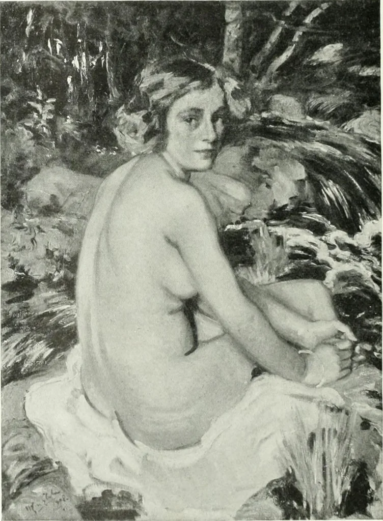 An illustration from International studio, 1897, leaf 85
