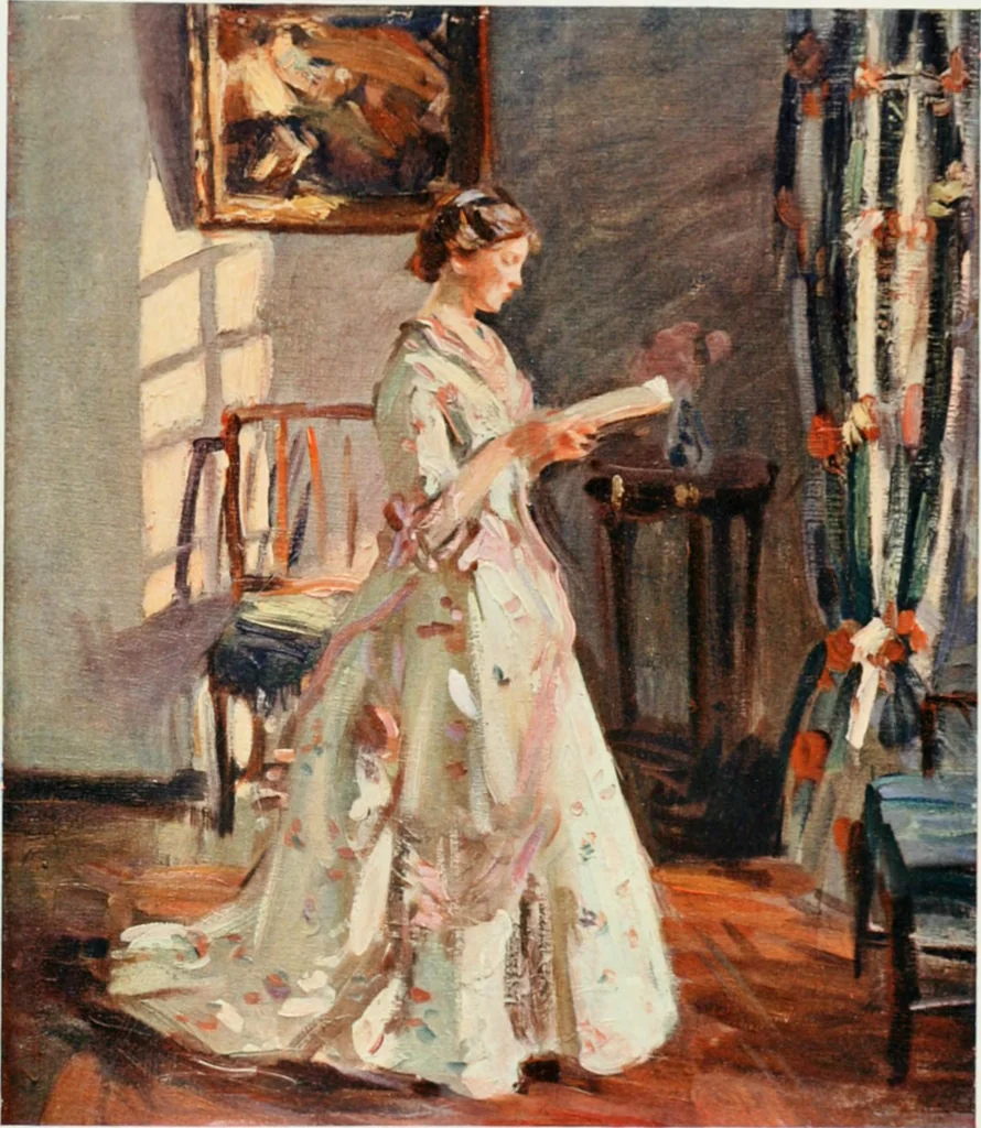 An illustration from International studio, 1897, leaf 92